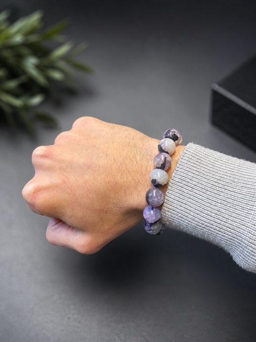 Amethyst Men’s Bracelet