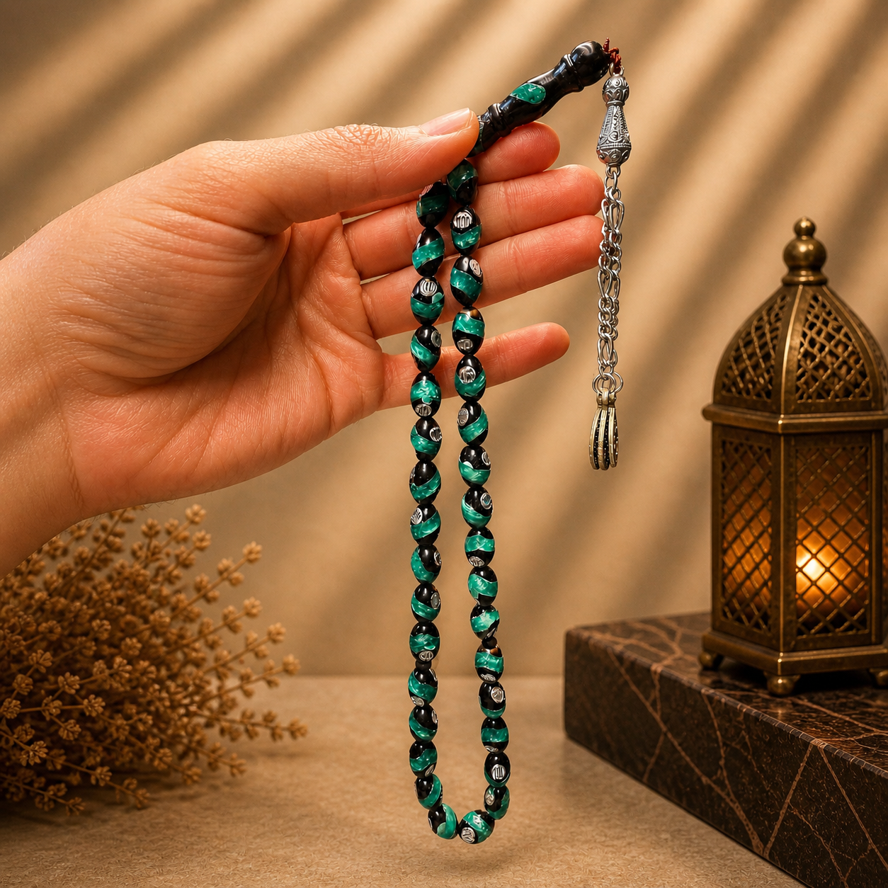 Emerald Embedded Ebony