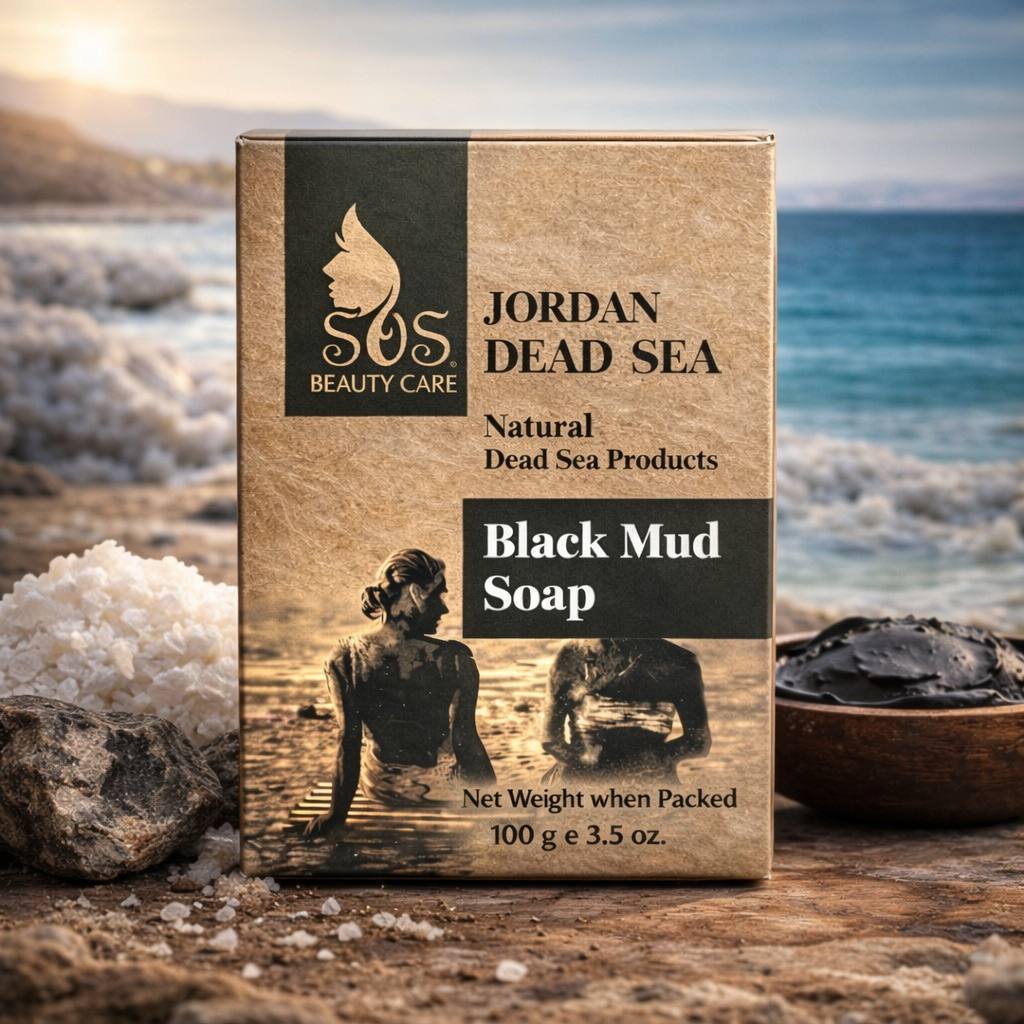 Dead Sea Black Mud Soap