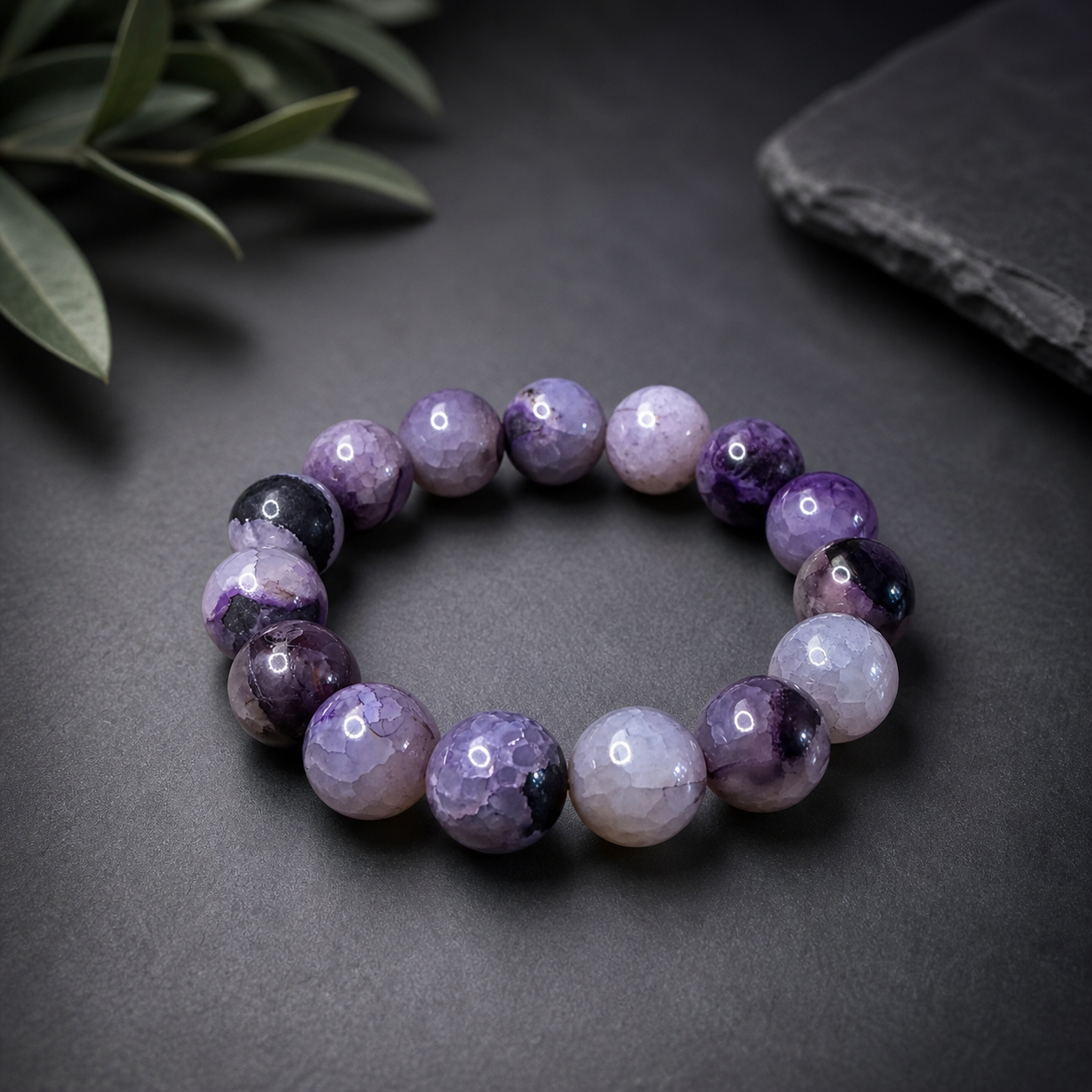 Amethyst Men’s Bracelet